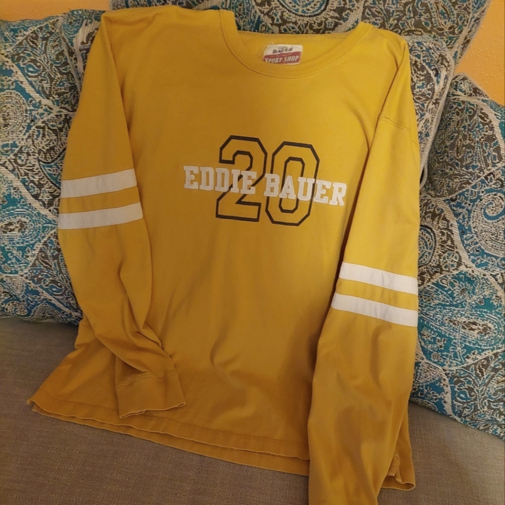 Vintage Eddie Bauer long sleeve top💛💛